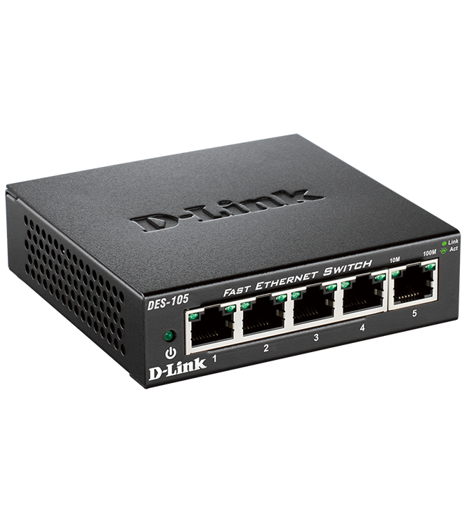 D-Link DES-105/E Fast Ethernet Switch