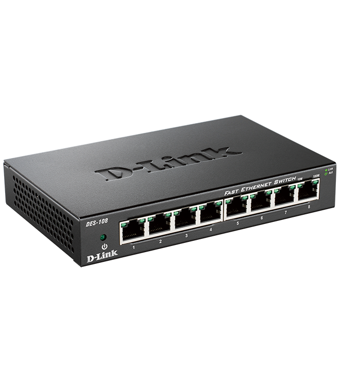 D-Link DES-108/E Fast Ethernet Switch