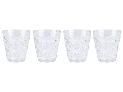 Koziol Trinkkanne + 4 Gläser Sommerkollektion 