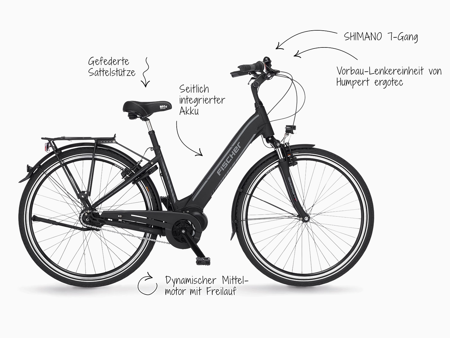 FISCHER City E-Bike »Cita 3.1i«