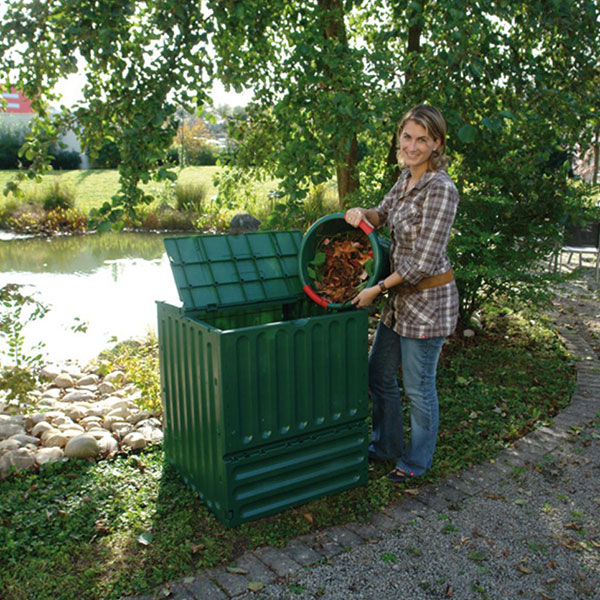Garantia Komposter Eco King, grün, 400 L oder 600 L