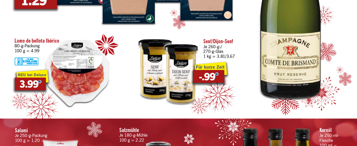 Weihnachten ist für alle, ab 12.12. Lidl Deutschland lidl.de