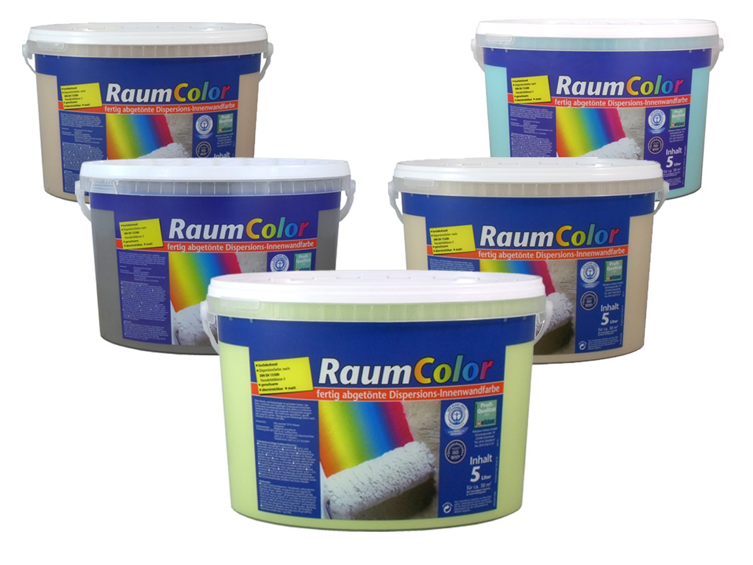 Wilckens Raumcolor Farben 5 Liter
