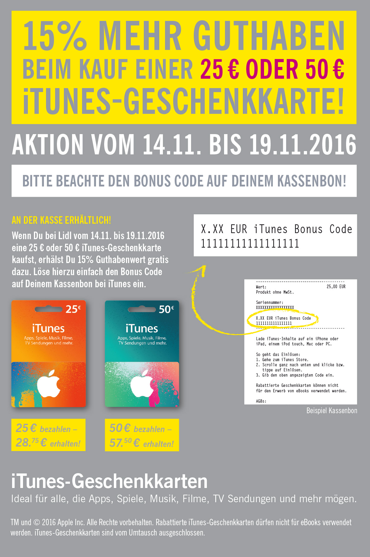 Geschenk und Guthabenkarten Lidl Deutschland lidl.de