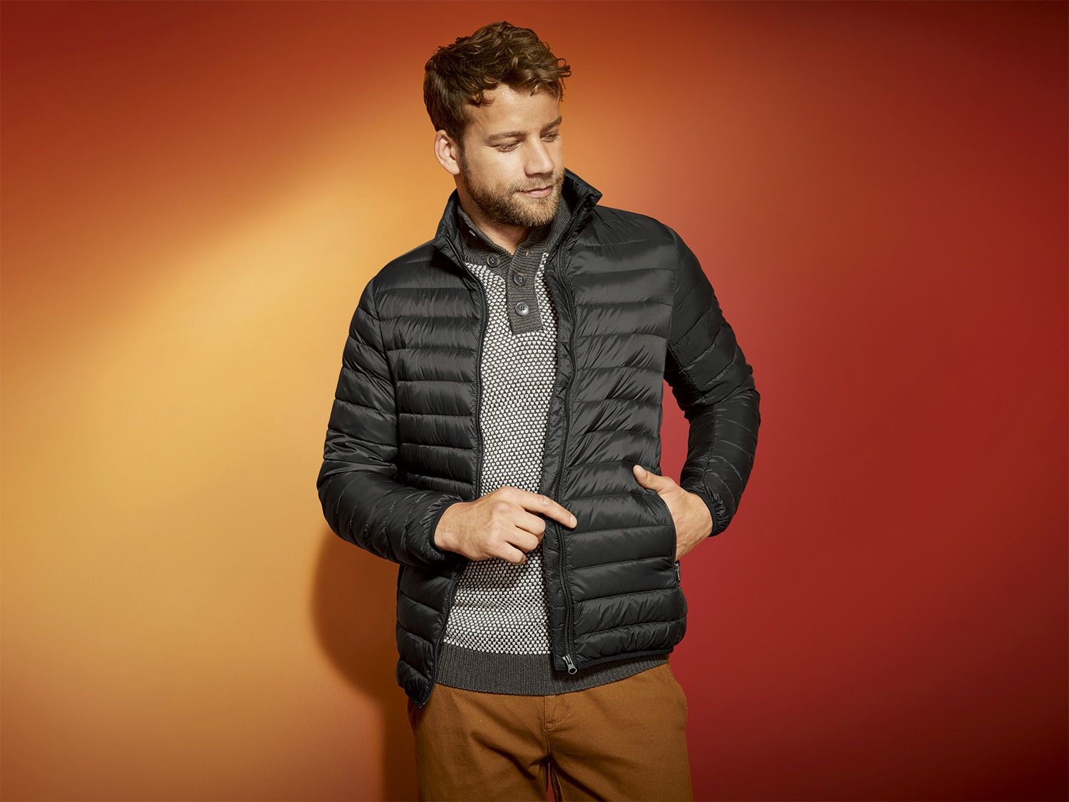 Herren Jacke Leichte Steppjacke Lidl LIVERGY® Herren-Jacke, Lidl