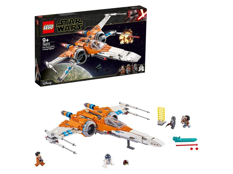 Gehe zu Vollbildansicht: LEGO® Star Wars™ 75273 »Poe Damerons X-Wing Starfighter™« - Bild 10