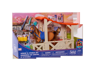 Just Play Ltd. Spirit Horse & Stable Accessory Set - Spielwaren