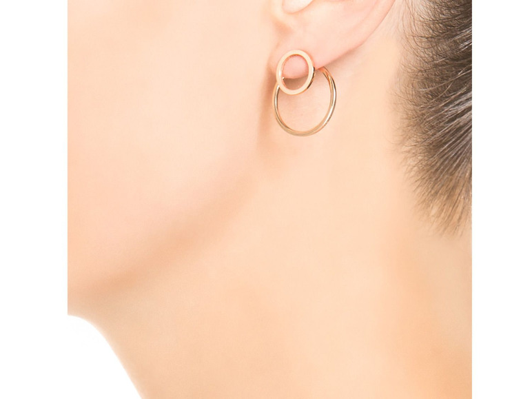 Gehe zu Vollbildansicht: Heideman Circle Ohrringe Damen aus Edelstahl - Bild 11