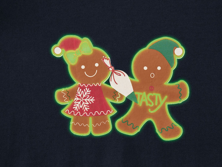 Gehe zu Vollbildansicht: LUPILU® Kleinkinder Mädchen Weihnachts-Langarmshirt - Bild 4