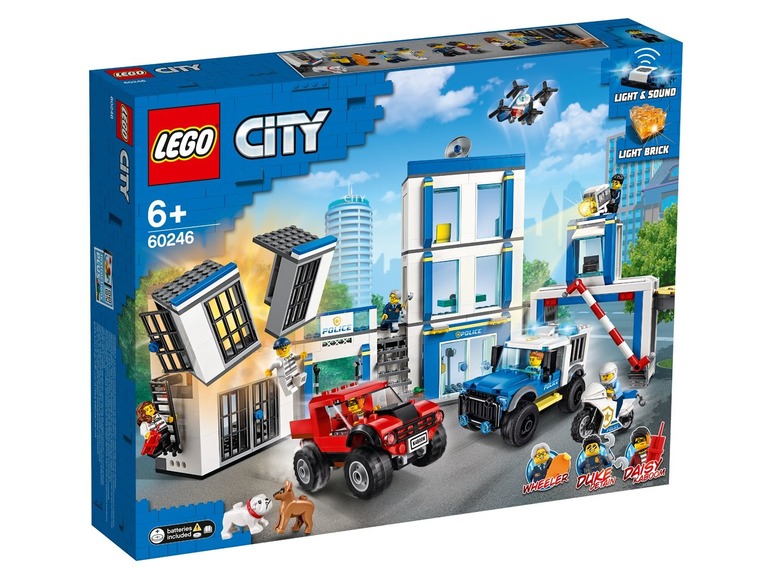 Gehe zu Vollbildansicht: LEGO® City 60246 »Polizeistation« - Bild 1