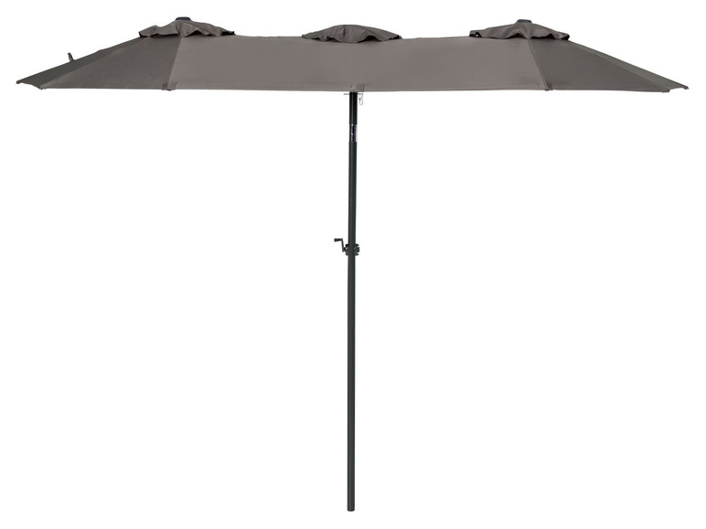 Go to full screen view: FLORABEST® double umbrella, 1.5x3.0 m, with crank - Image 1