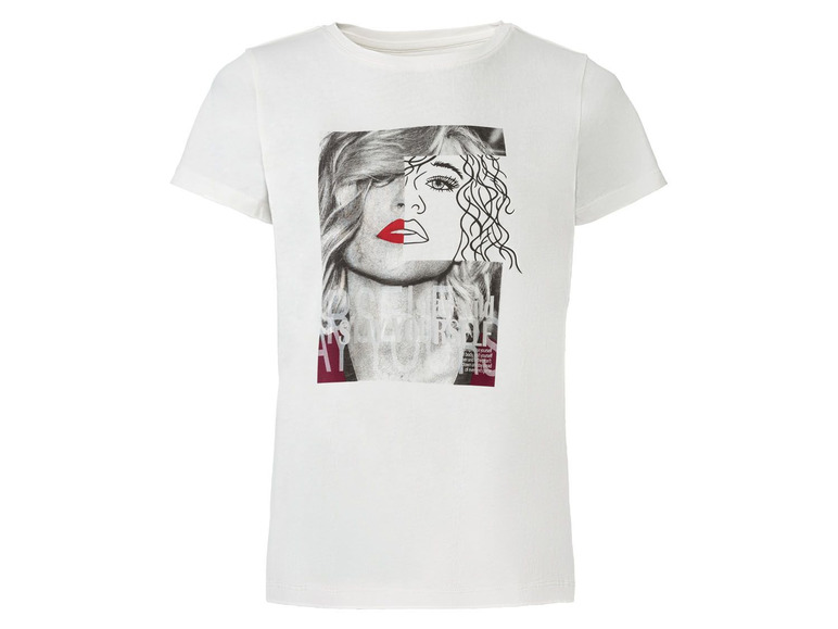 Gehe zu Vollbildansicht: ESMARA® T-Shirt Damen, aus reiner Baumwolle - Bild 2
