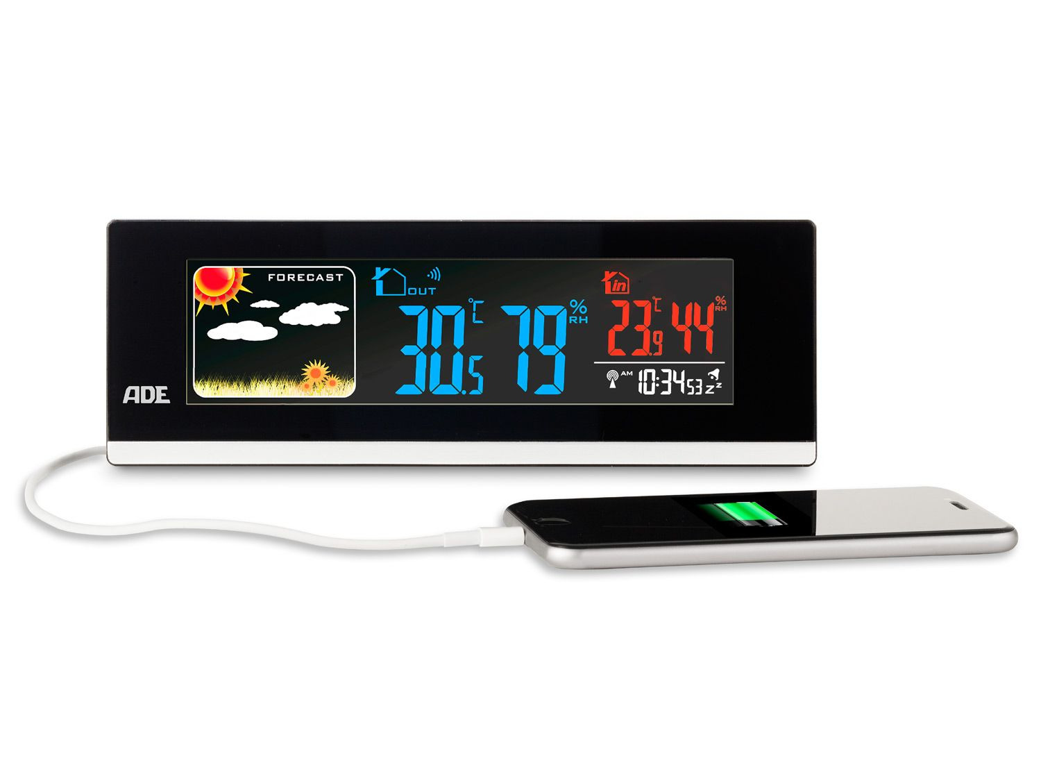 wetterstation funk mit außensensor lidl