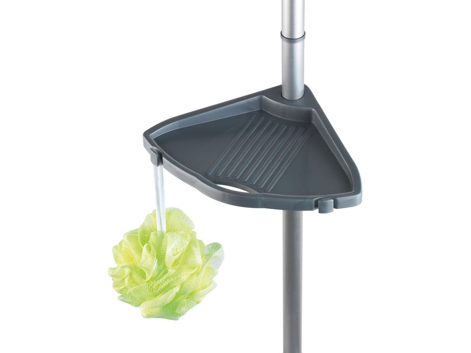 Wenko Teleskop-Duschecke »Compact«, mit 4 Ablagen, 2 Haken, aus