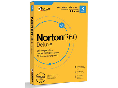 Koch Media Norton 360 Deluxe - Generic (3 Geräte - 1 Jahr) (Code-in-a-Box) - CD-ROM-Eurobox