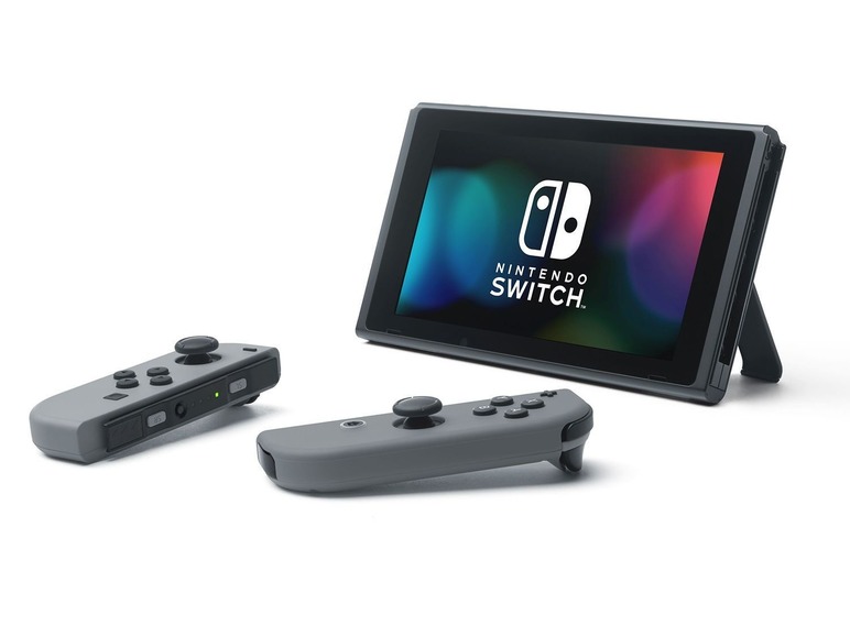 Gehe zu Vollbildansicht: Nintendo Nintendo Switch Konsole Grau - Bild 7