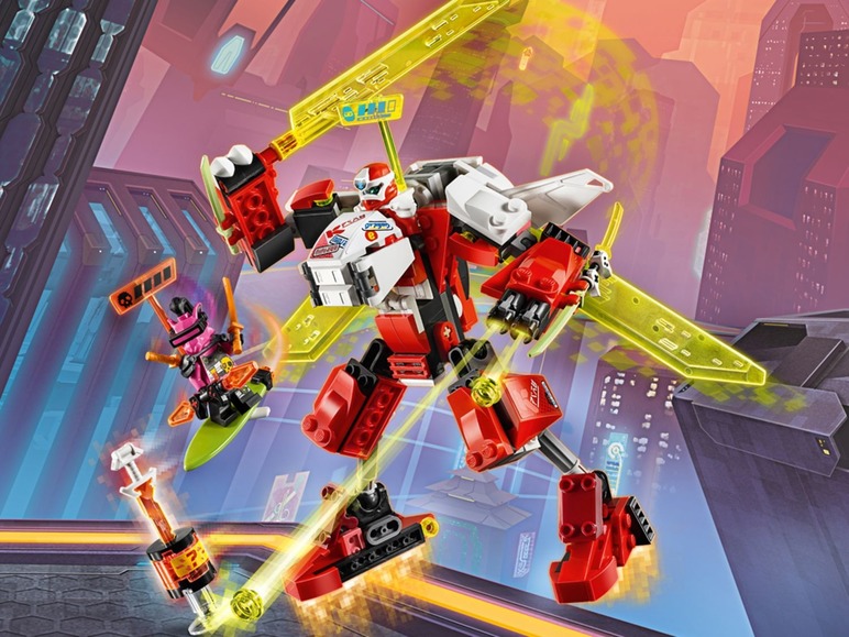 Gehe zu Vollbildansicht: LEGO® NINJAGO 71707 »Kais Mech Jet« - Bild 6
