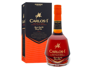 Carlos I Brandy de Jerez Solera Gran Reserva Sherry Casks 40% Vol