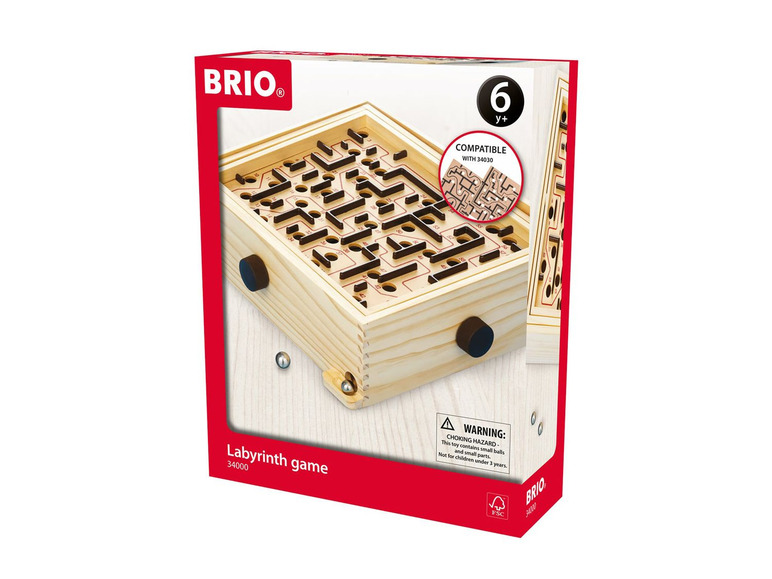 Gehe zu Vollbildansicht: BRIO 34000 »Labyrinth«, 3-teilig, mit 2 Kugeln, ab 6 Jahren - Bild 3