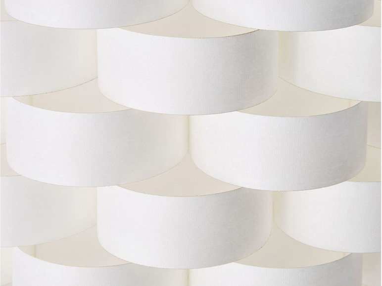 Gehe zu Vollbildansicht: Pureday Design Stehlampe mit Papierschirm und Holzfuß - Bild 3