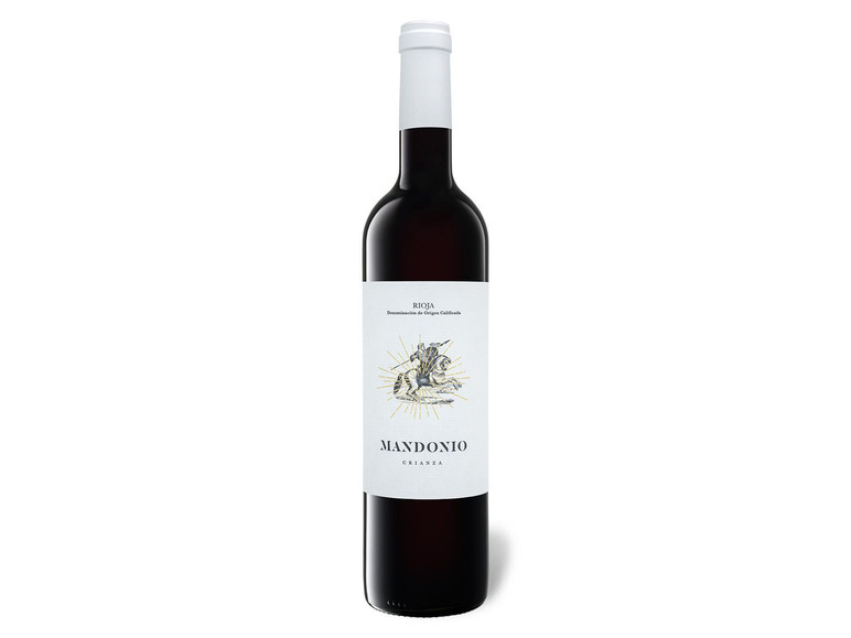 Gehe zu Vollbildansicht: Mandonio Rioja Crianza DOC trocken, Rotwein 2015 - Bild 1