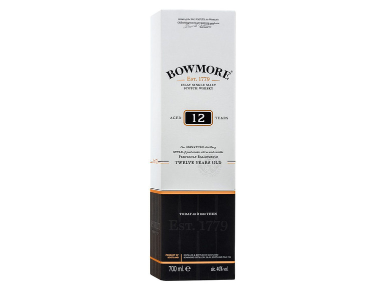 Gehe zu Vollbildansicht: Bowmore Islay Scotch Single Malt 12 Jahre mit Geschenkbox 40% Vol - Bild 3