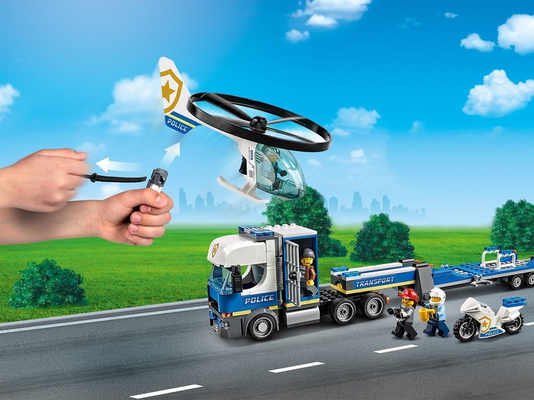 Gehe zu Vollbildansicht: LEGO® City 60244 »Polizeihubschrauber-Transport« - Bild 8
