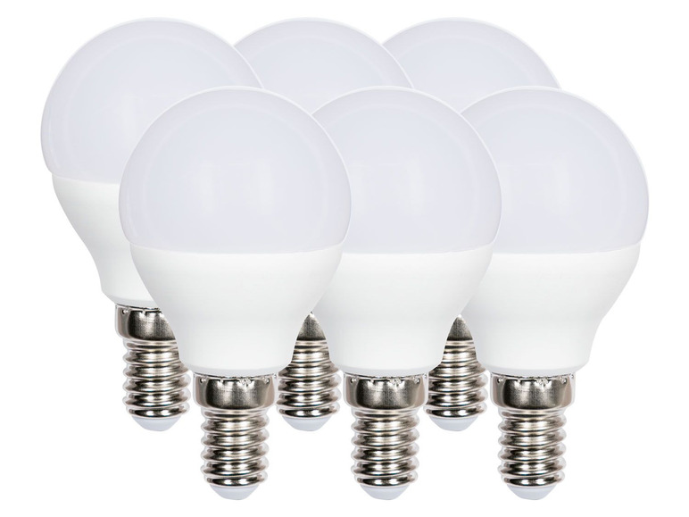 Gehe zu Vollbildansicht: LIVARNO LUX® LED-Leuchtmittel, 6 Stück, mit warmweißem Licht - Bild 3