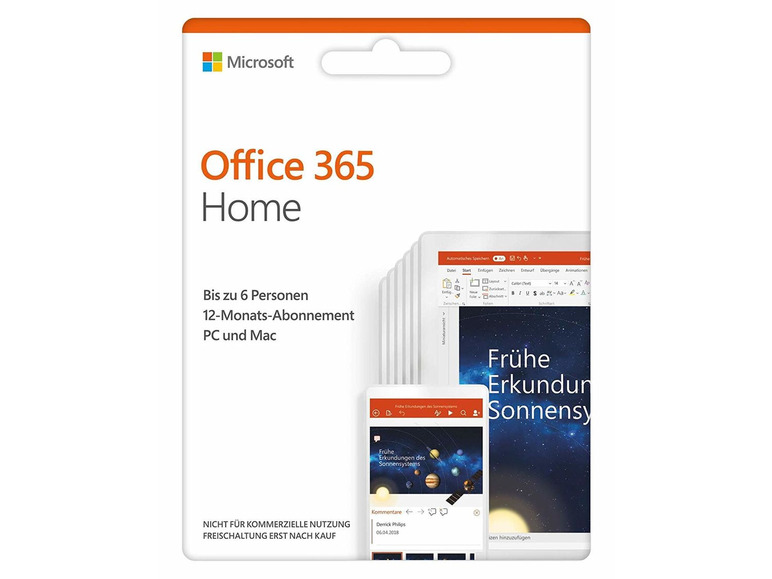 Gehe zu Vollbildansicht: Koch Media Microsoft Office 365 - Home - CD-ROM-Eurobox - Bild 1