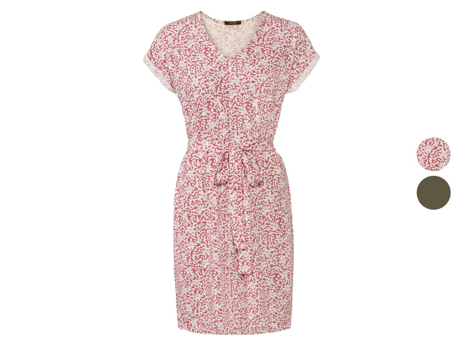 Esmara Kleid Damen Mit V Ausschnitt Leichte Qualitat Lidl De