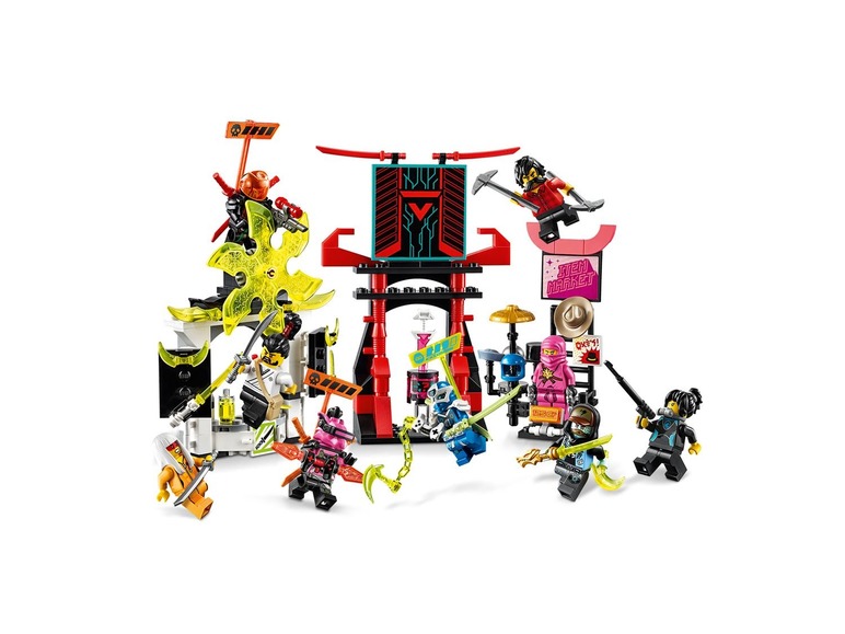 Gehe zu Vollbildansicht: LEGO® NINJAGO 71708 »Marktplatz« - Bild 3