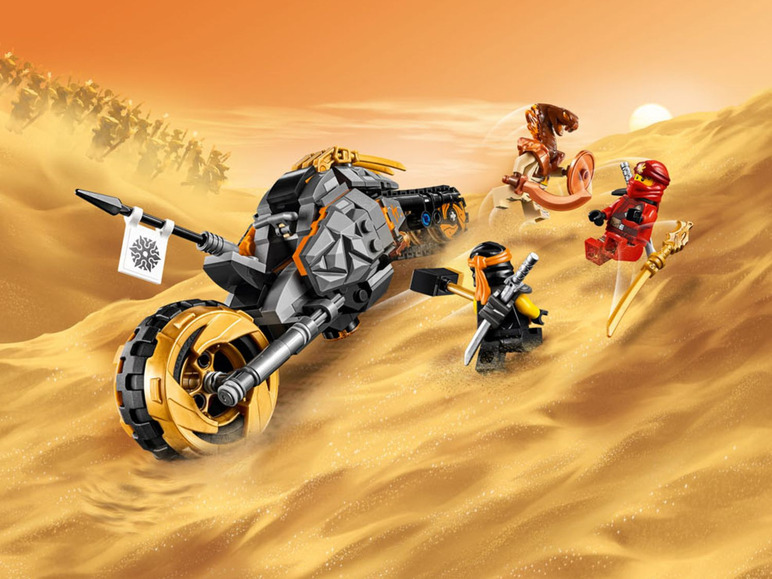 Gehe zu Vollbildansicht: LEGO® NINJAGO 70672 »Coles Offroad Bike« - Bild 6