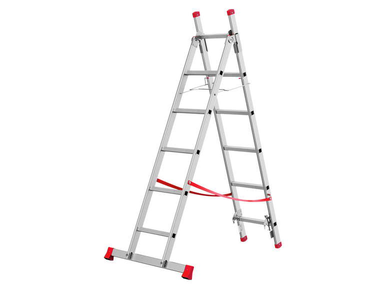 Go to full screen view: PARKSIDE® multi-purpose ladder, 2x6 rungs - Image 1