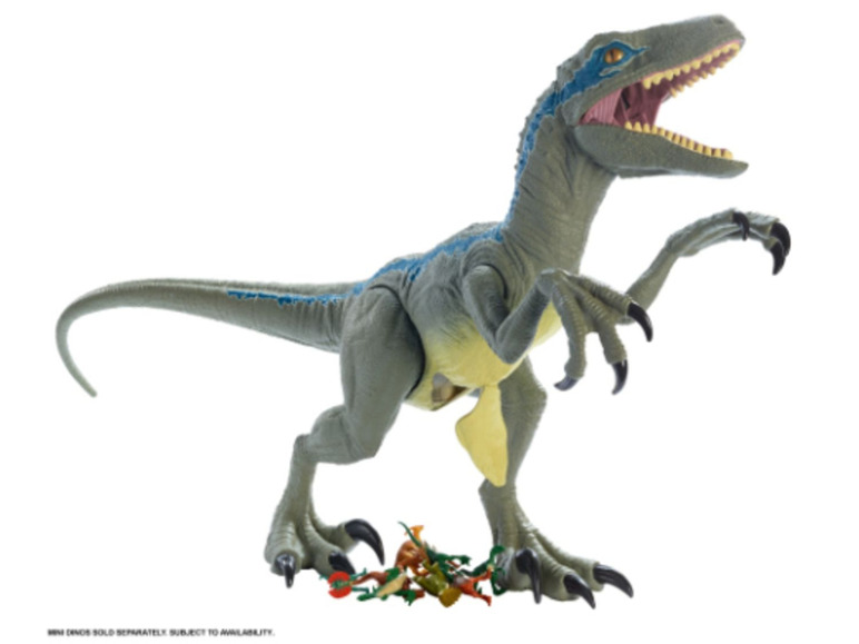 Gehe zu Vollbildansicht: Jurassic World Spielfigur Riesendino »Velociraptor Blue«, beweglich, ab 4 Jahren - Bild 5