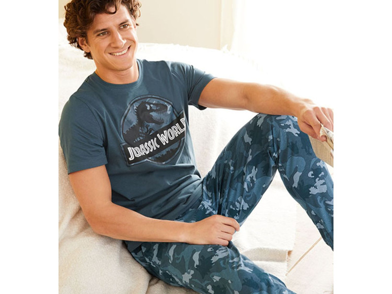 Gehe zu Vollbildansicht: LIVERGY® Pyjama Herren, mit Gummizugbund, mit Baumwolle - Bild 14