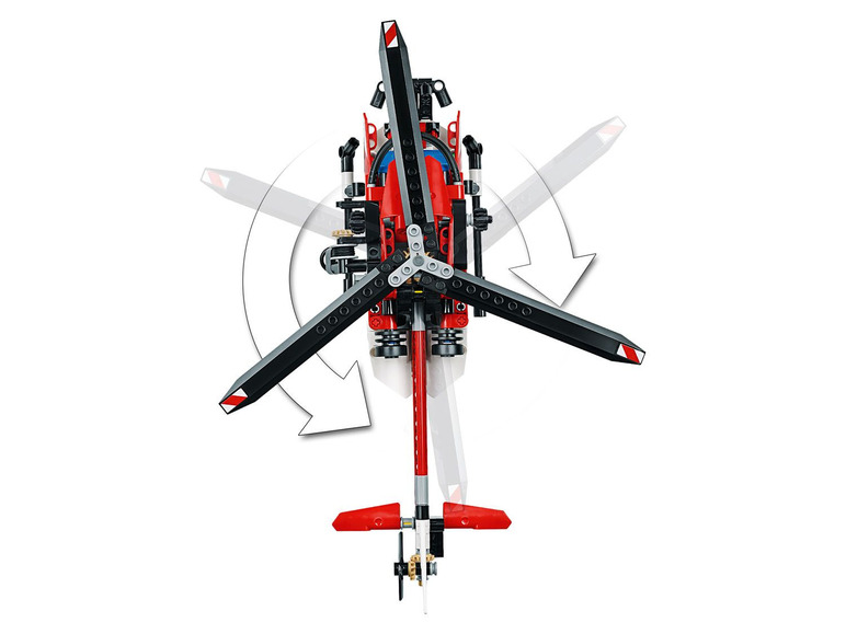 Gehe zu Vollbildansicht: LEGO® Technic 42092 »Rettungshubschrauber« - Bild 5