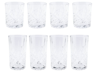 ERNESTO® Longdrink-Glas/ Gin-Whiskey-Wasser Glas, 4er