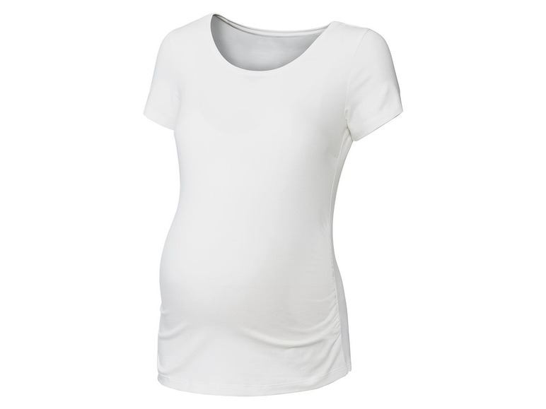 Gehe zu Vollbildansicht: ESMARA® Umstandsmode, T-shirt, 2 Stück, natürlicher Tragekomfort, hoher Bio-Baumwollanteil - Bild 10