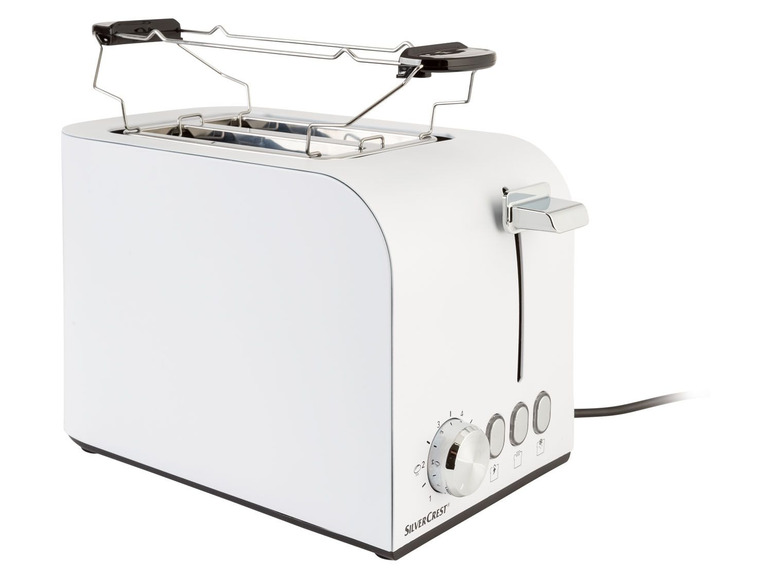 Gehe zu Vollbildansicht: SILVERCREST® Toaster, 850 Watt, 6-Stufen-Bräunungsregler - Bild 2