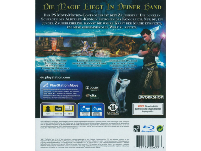 Gehe zu Vollbildansicht: Sony Interactive Entertainment Sorcery (Move) - Konsole PS3 - Bild 2