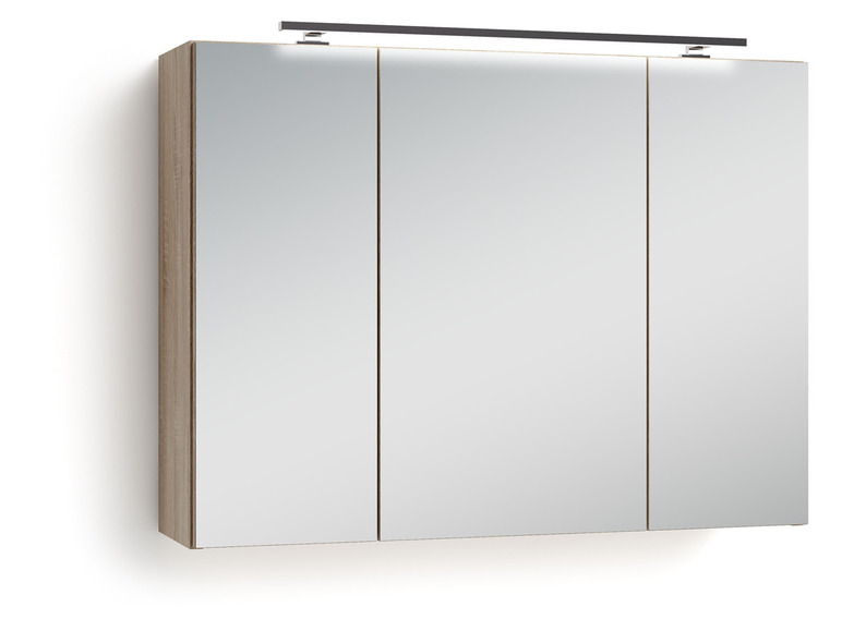 Gehe zu Vollbildansicht: byLIVING Spiegelschrank »Spree«, mit LED Stableuchte - Bild 8