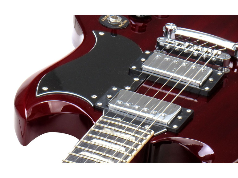 Gehe zu Vollbildansicht: Rocktile Pro SG-R E-Gitarre, Heritage Cherry - Bild 6