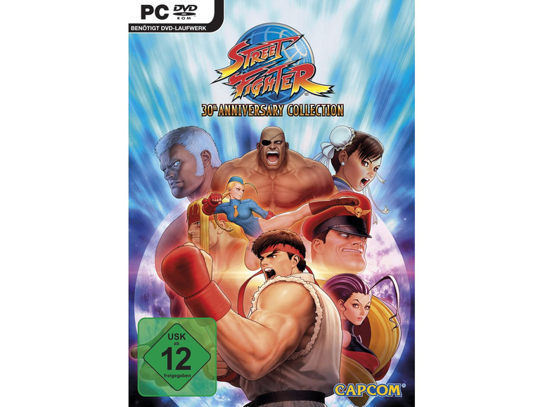 Gehe zu Vollbildansicht: Capcom Street Fighter - 30th Anniversary Collection - CD-ROM DVDBox - Bild 1