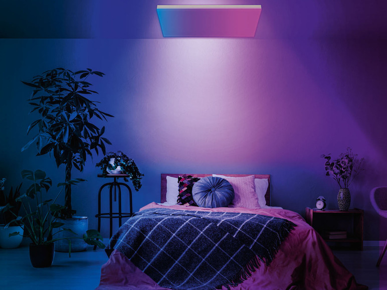 Gehe zu Vollbildansicht: Livarno Home Panel LED »Frameless«, mit RGB und Farbverlauf - Bild 12