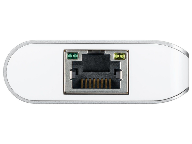 Gehe zu Vollbildansicht: Goobay 6-in-1 USB-C™-Multiport-Adapter, silber - Bild 4