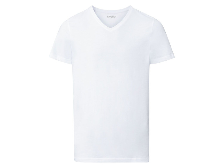 Gehe zu Vollbildansicht: LIVERGY® T-Shirts Herren, 2 Stück, aus reiner Baumwolle - Bild 5