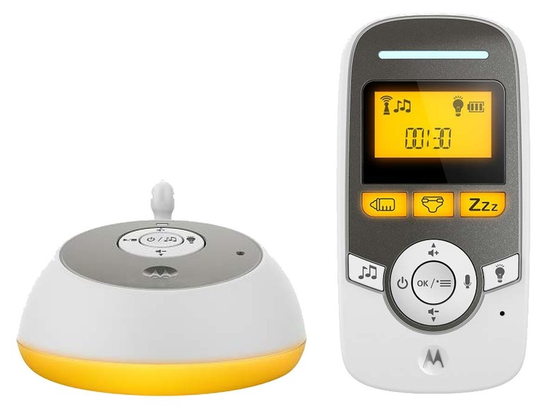Gehe zu Vollbildansicht: MOTOROLA Audio Babyphone MBP161 mit 1.5” Display und Baby-Pflege Timer - Bild 1