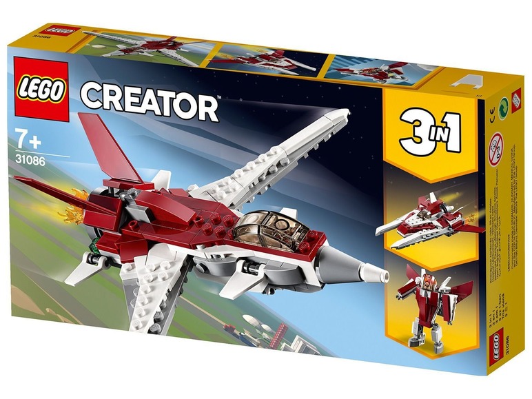 Gehe zu Vollbildansicht: LEGO® Creator 31086 Flugzeug der Zukunft - Bild 2