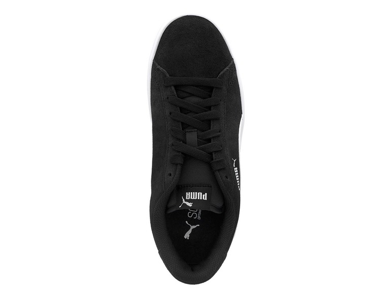Gehe zu Vollbildansicht: Puma Sneaker Damen Herren "Smash V2" black/white/silver - Bild 6