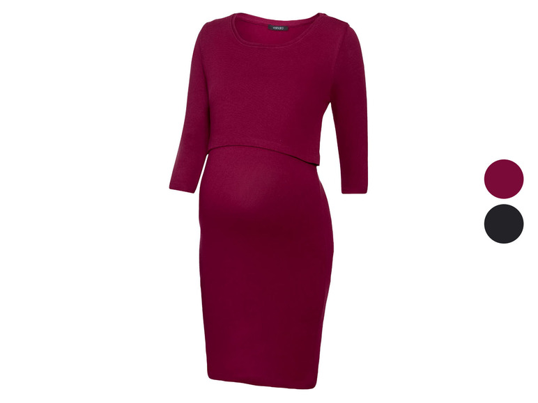Go to full screen view: ESMARA® maternity dress women, with round neck - Image 1